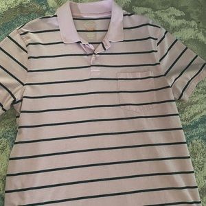 Mens Pink Stripped Shirt